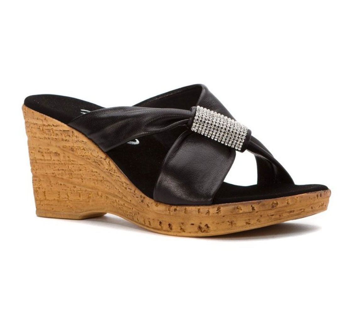 Black slip on wedges Wedge Shoes. Put your best foot forward with women's wedge shoes from Kohl's. We have all the footwear options you need to complete any look! We have all the colors of wedges that coordinate with any outfit, including red wedges and blue rutor-org.ga's also has the right footwear for any special occasion, like wedding wedges for your big day. Be sure to shop our full line of women's accessories.