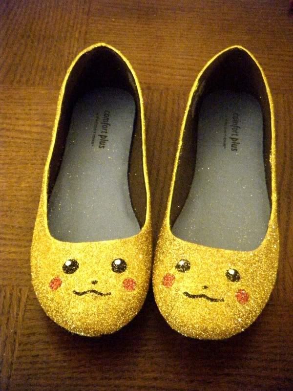 Pikachu shoes Pikachu shoes