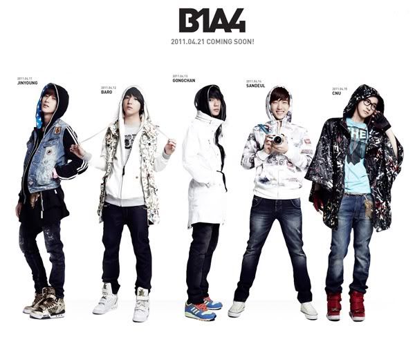 20110414 b1a4 reveals their final member cnu Pictures, Images and Photos