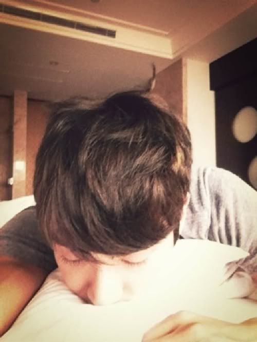 120331 super junior's siwon is a prince even  with bed hair Pictures, Images and Photos