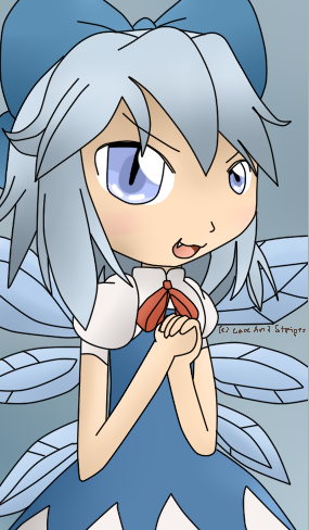 little_ice_fairy__cirno_by_laceandstripe