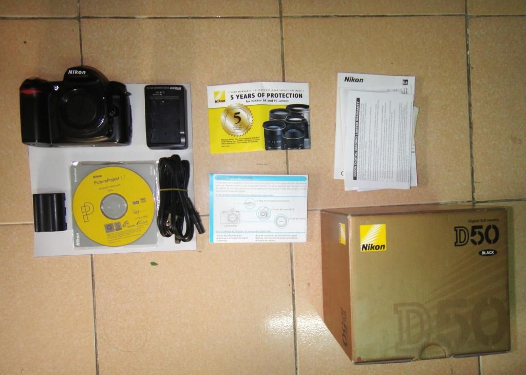 HCM Cần bán Nikon D50 new 98% fullbox giá 3tr8 - 5
