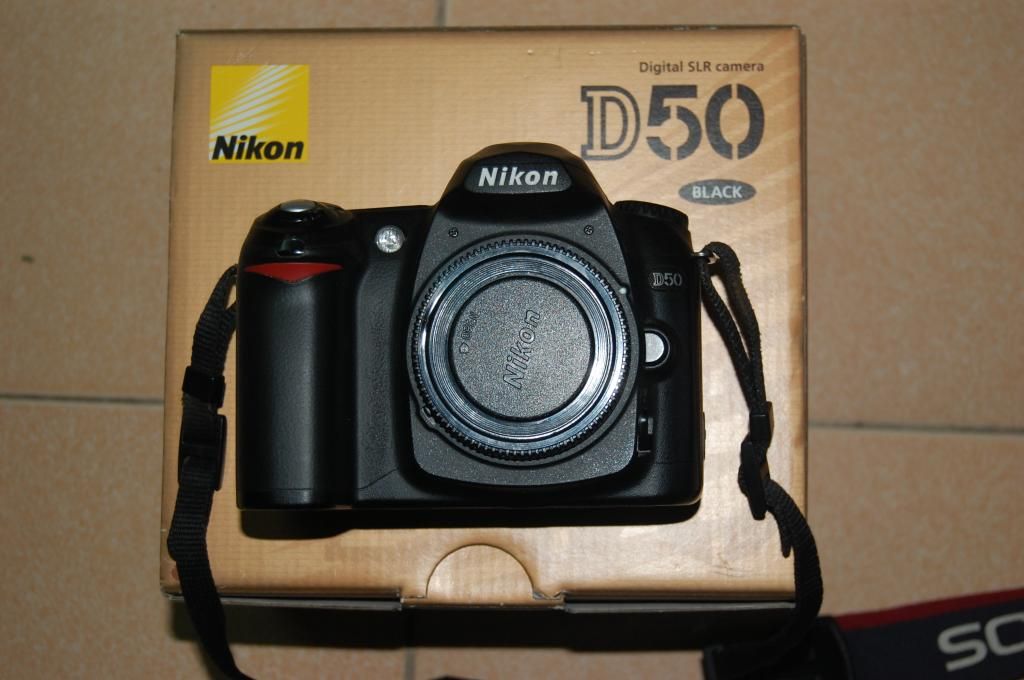 HCM Cần bán Nikon D50 new 98% fullbox giá 3tr8
