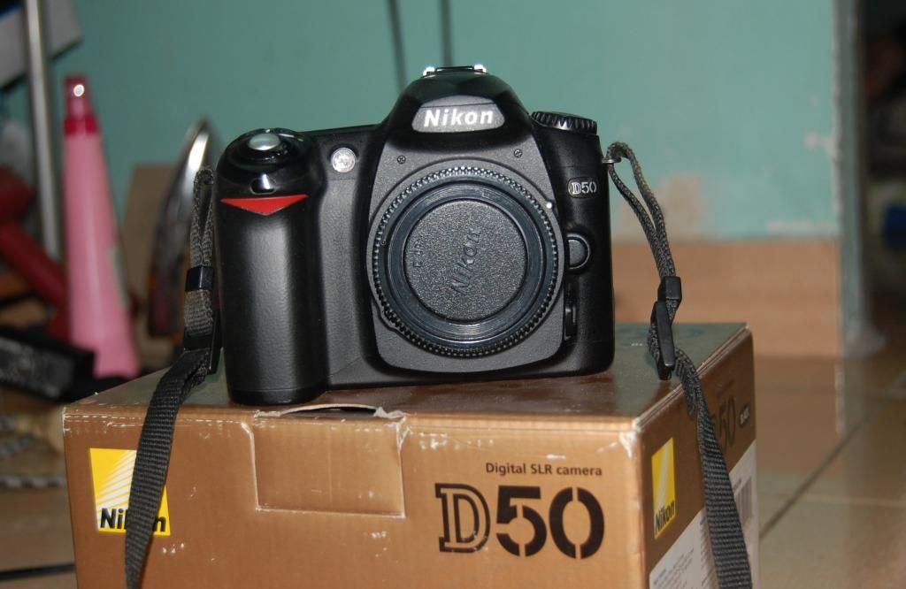 HCM Cần bán Nikon D50 new 98% fullbox giá 3tr8 - 1