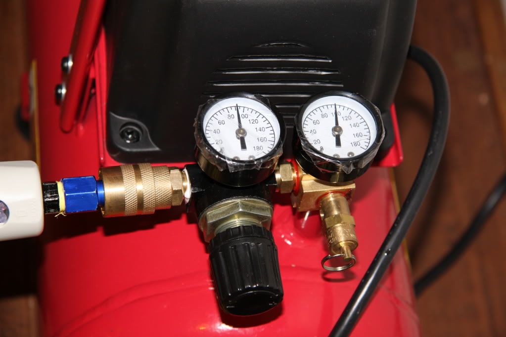 Airgun forum Shoebox Compressor Setup.