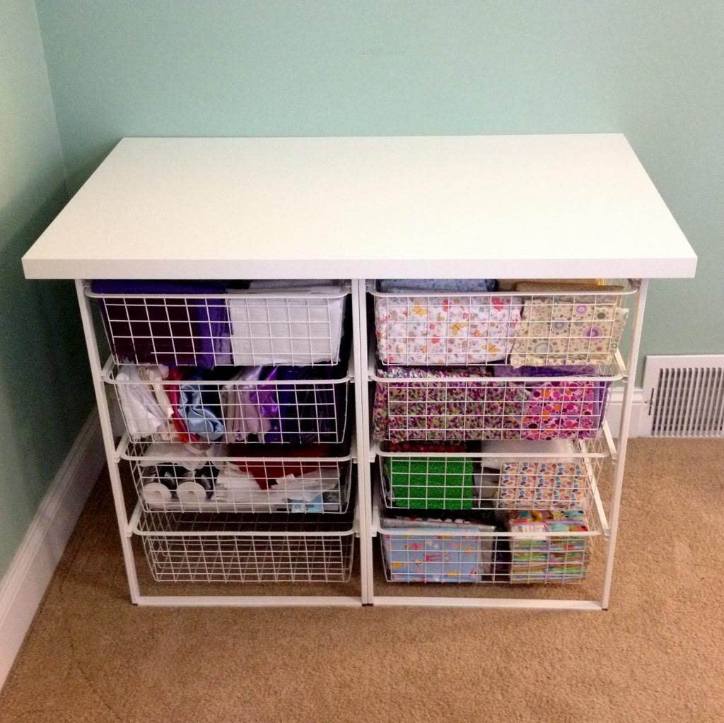  Easy diy craft/fabric storage