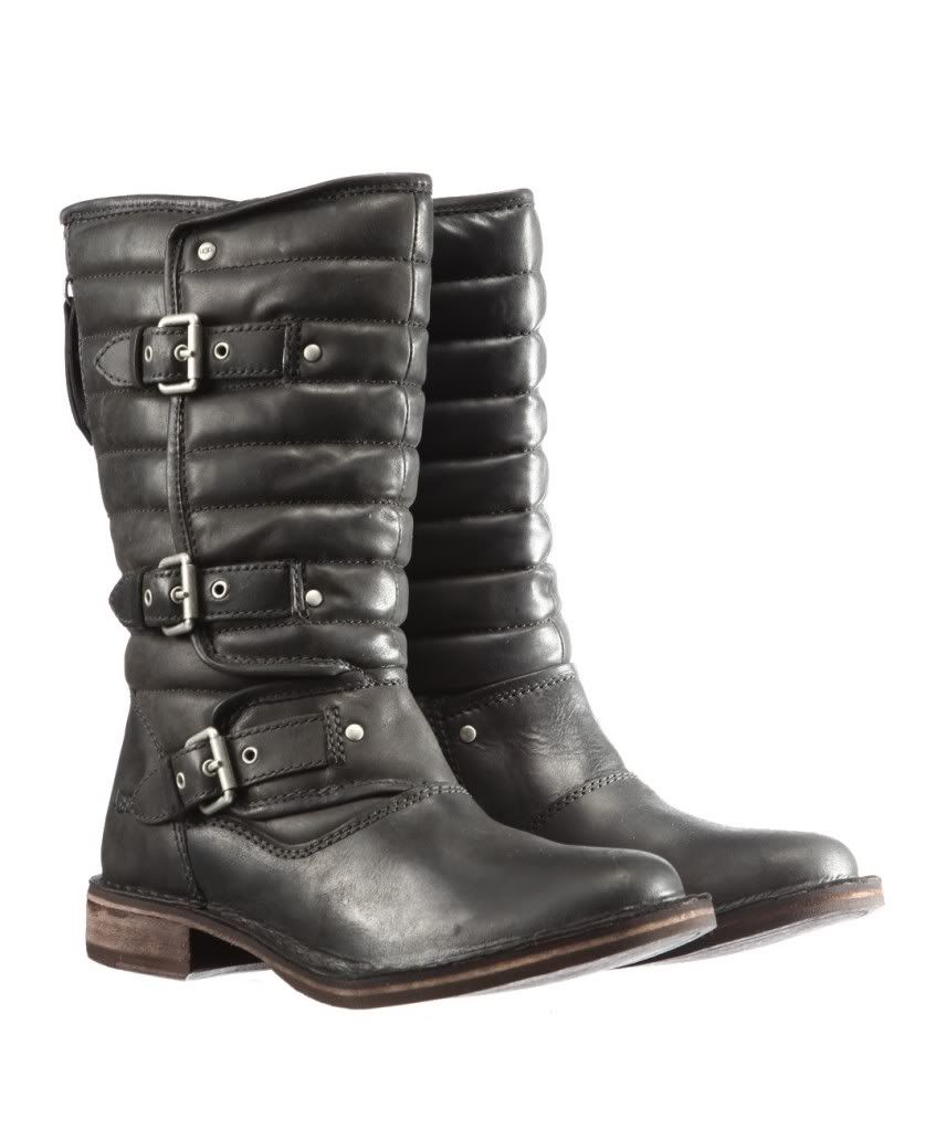 ugg leather motorcycle boots