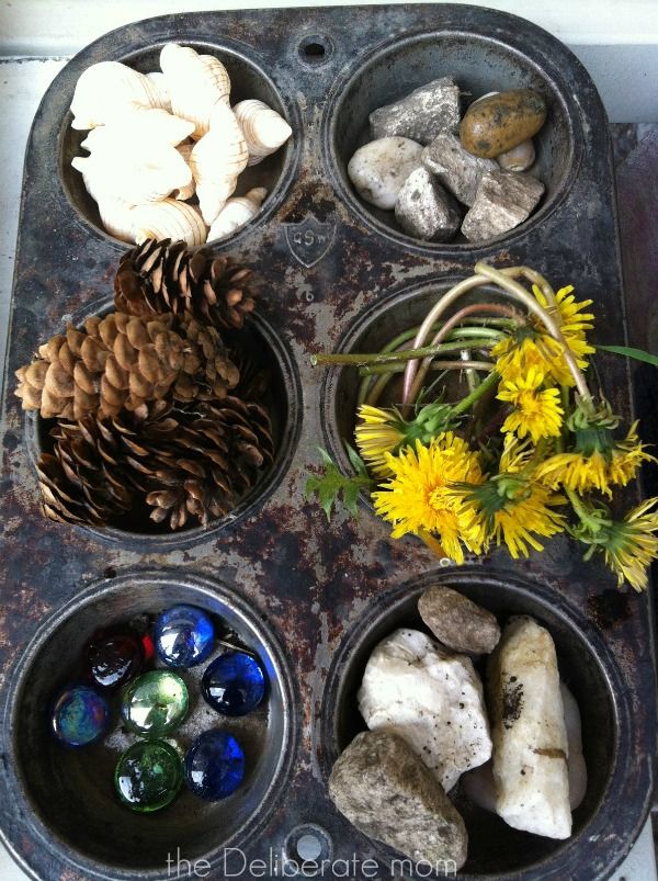 Movable pieces are an essential part to outside play. http://thedeliberatemom.com