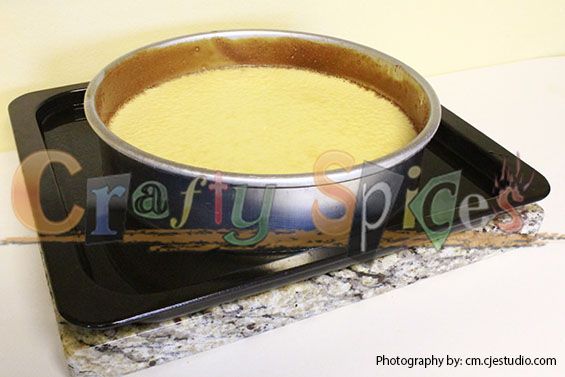 Flan de Queso Baño de Maria