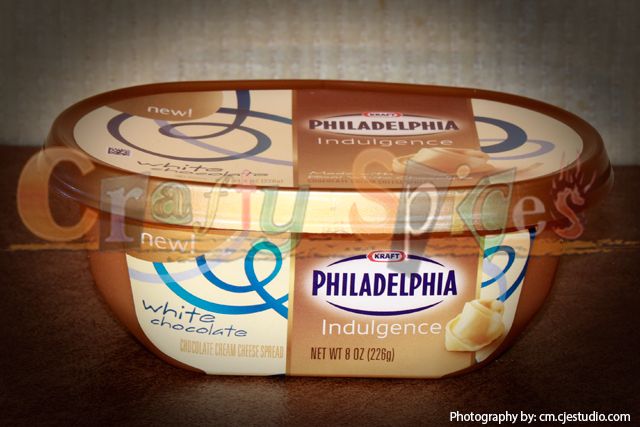 Philadelphia White Chocolate Cream Cheese.