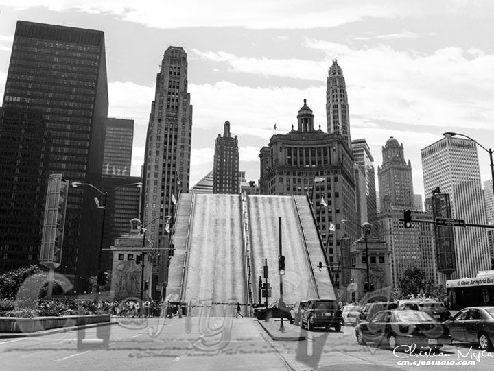 Chicago in Black and White