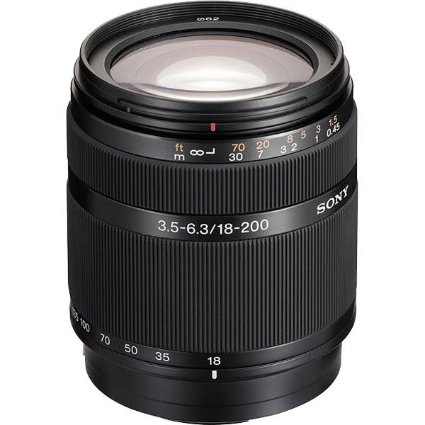 Sony DT 18-200mm f/3.5-6.3 Lens