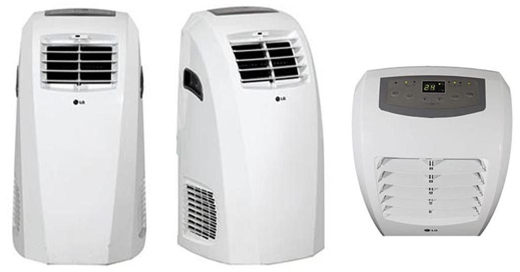 LG LP1015WNR 10,000 BTU Portable Air Conditioner Remote 24Hour OnOff