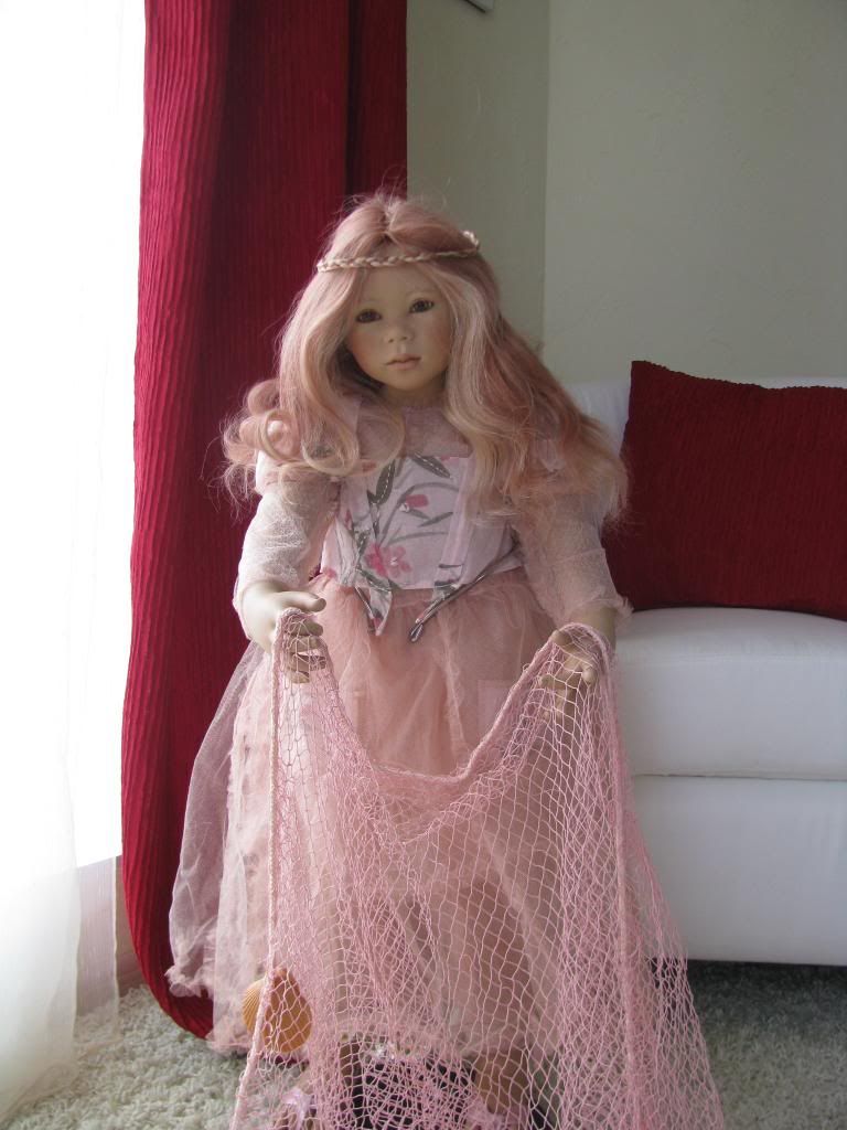 Русалочка Лилия, кукла от Annette Himstedt