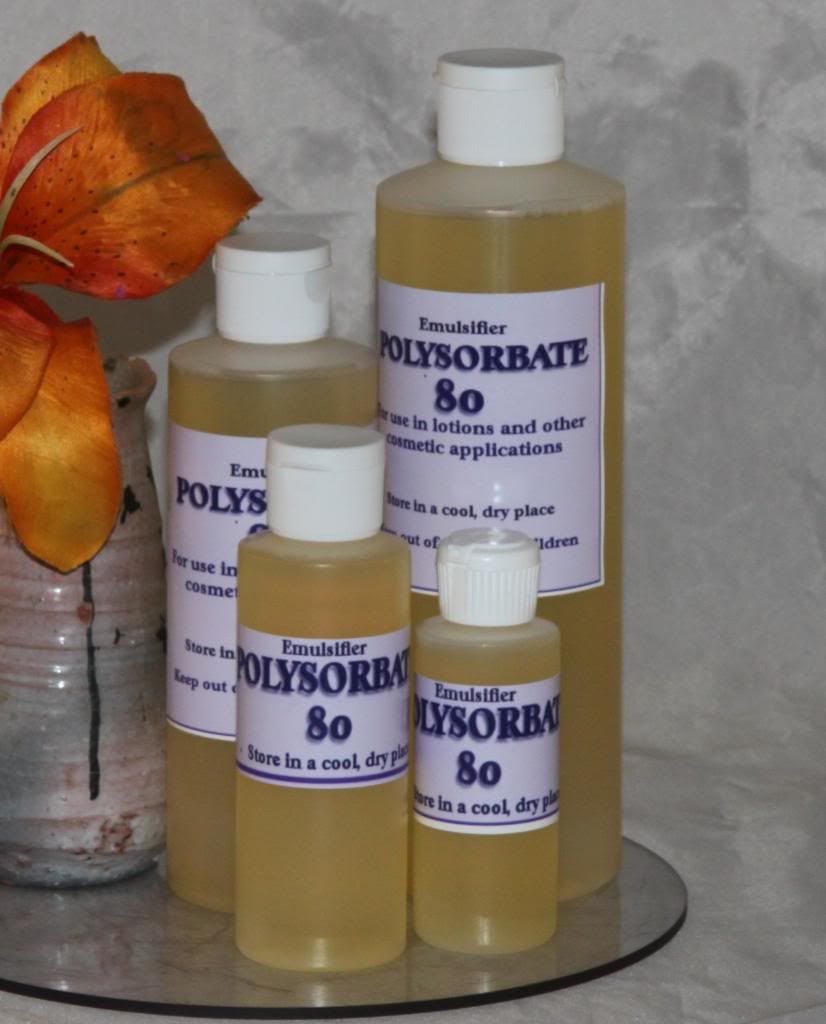 POLYSORBATE 20 POLYSORBATE 80 carrier emulsifier soaps cosmetic