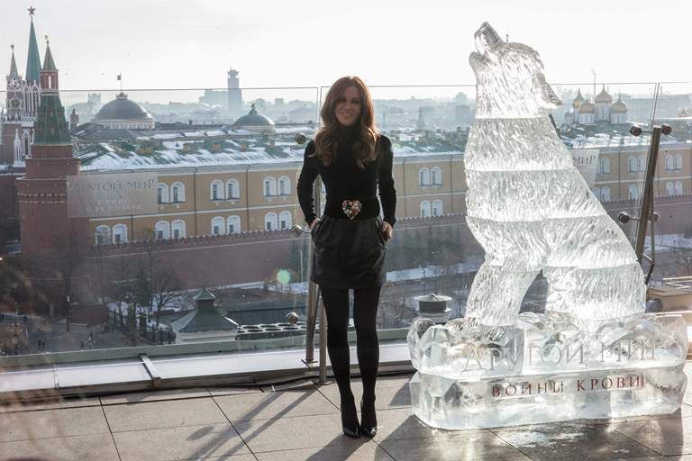Кейт Бекинсейл в Москве