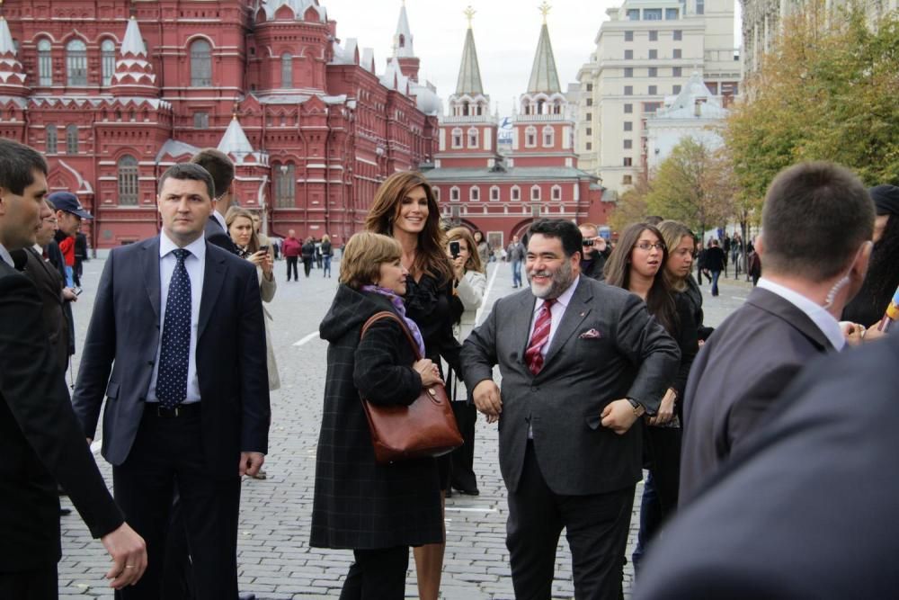 Синди Кроуфорд в Москве Photobucket