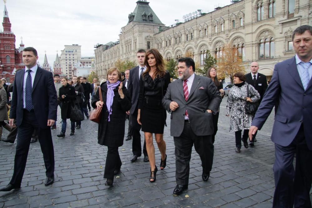 Синди Кроуфорд в Москве Photobucket