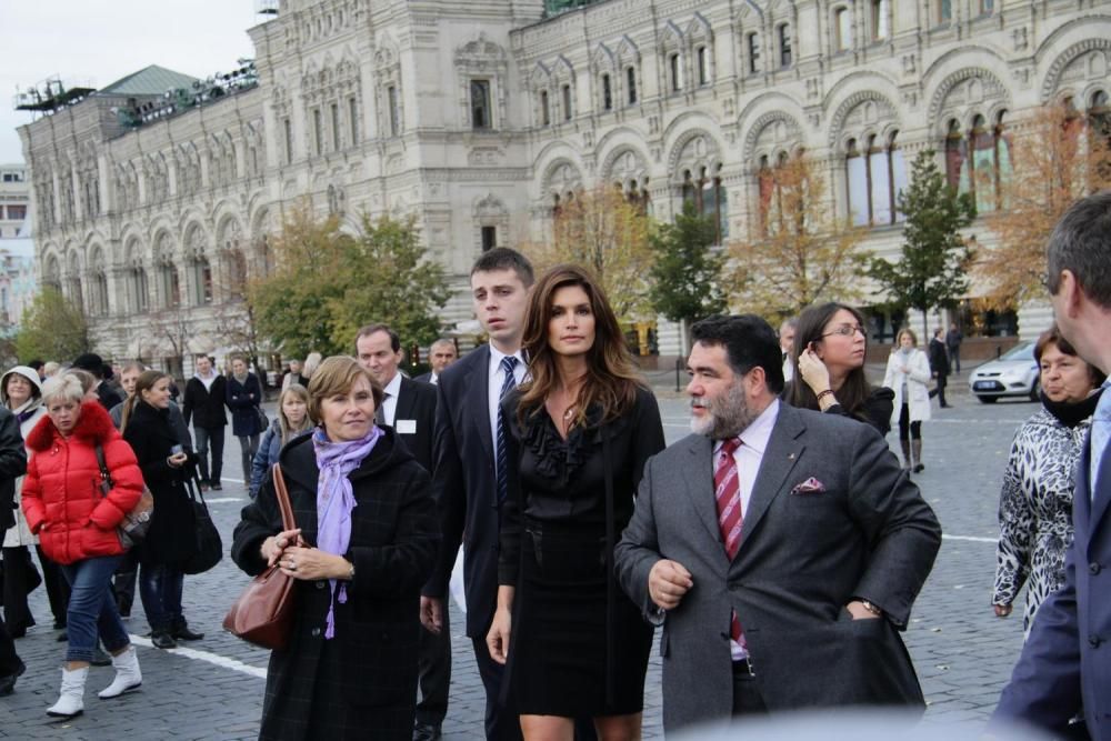 Синди Кроуфорд в Москве Photobucket