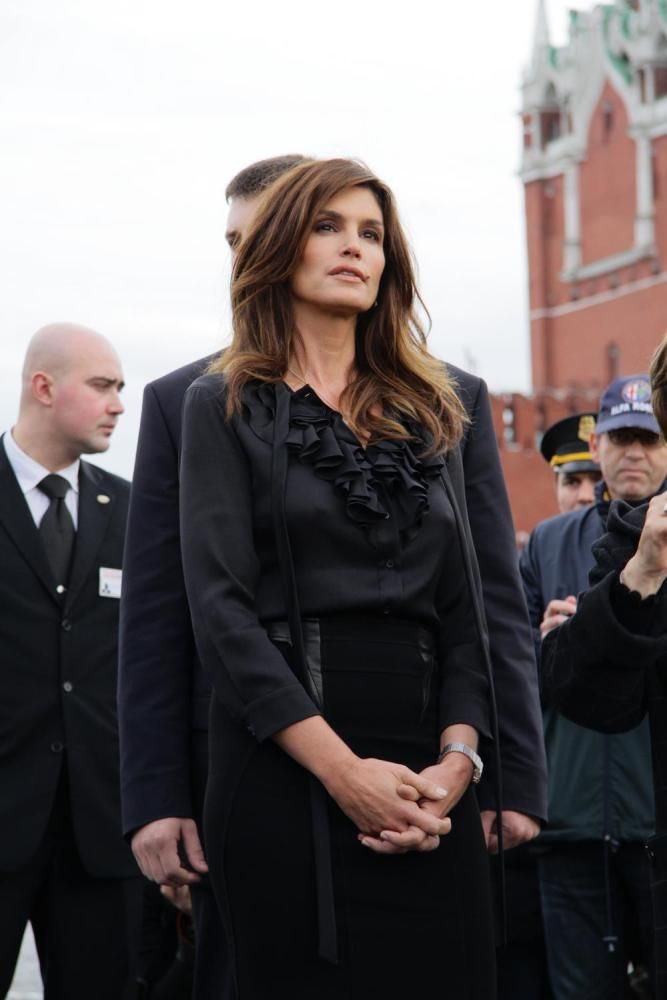 Синди Кроуфорд в Москве Photobucket