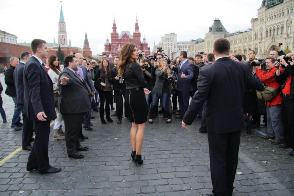 Синди Кроуфорд в Москве Photobucket