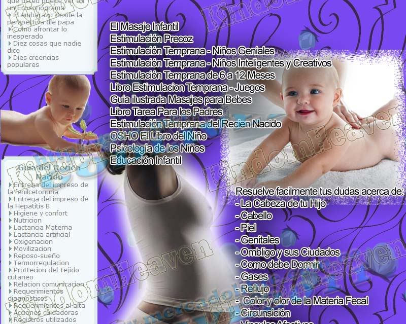 Curso Estimulacion Temprana Materindad y Embarazo Preparacion al Parto Aerobicos y Pilates Efecto Mozart
