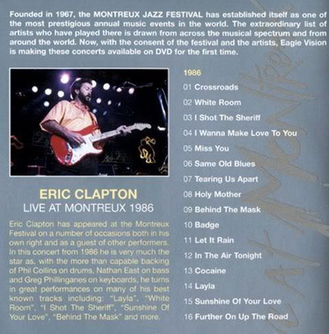 EC2 - Eric Clapton - Live Montreux 1986 (2006) [PAL] [DVD9]