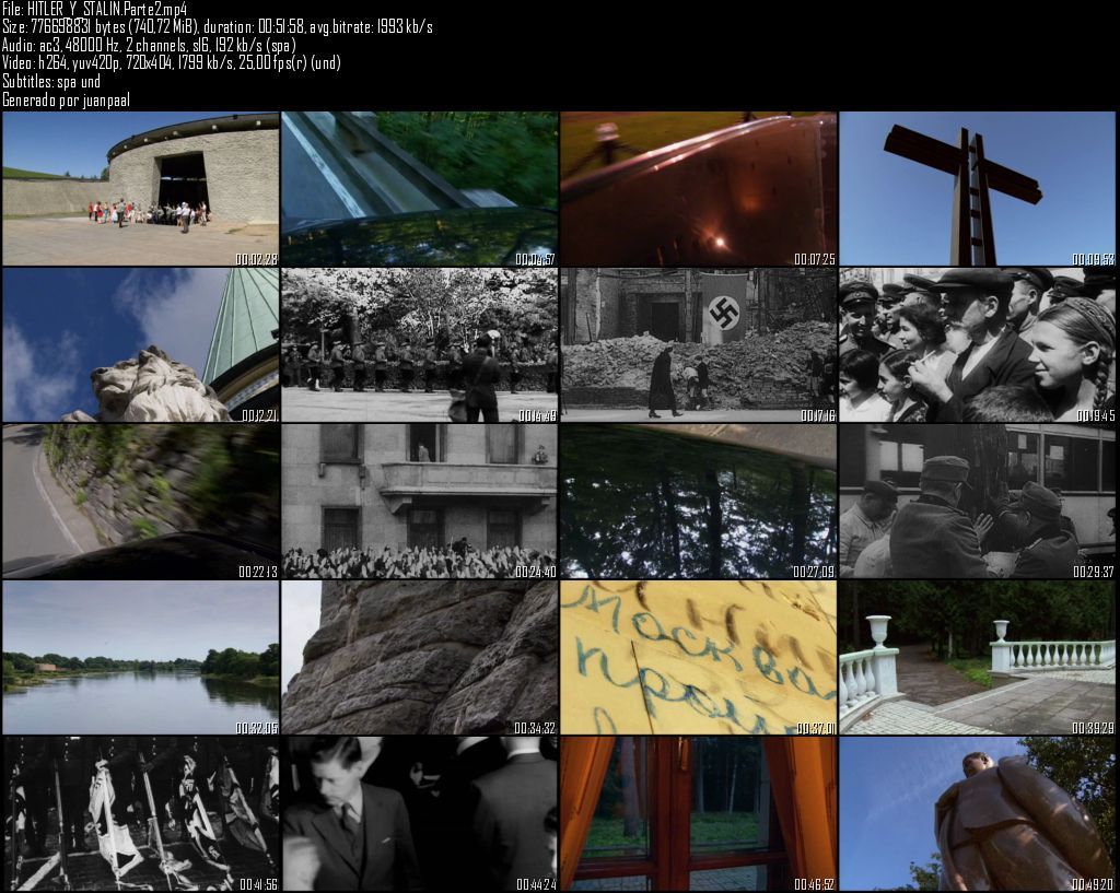 HITLER Y STALINParte2 - Hitler y Stalin: Historia de una enemistad (2008) [DVDRip MP4 AC3 2.0 Cast.] [VH]