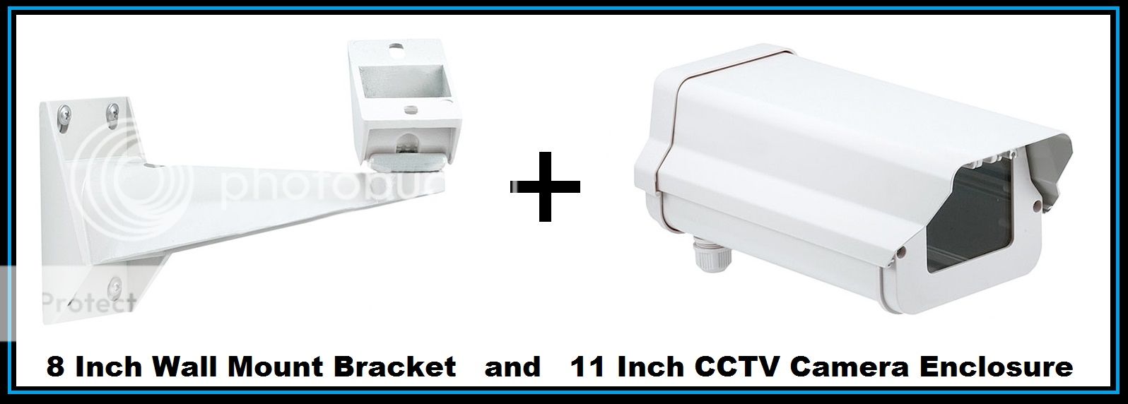 6pack 11inch CCTV Security Camera Outdoor Indoor Cover Housing 8"Wall Mount Arm