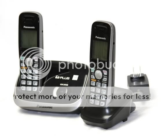 Panasonic KX TG6511 Digital Cordless Phone System Dect 6.0  