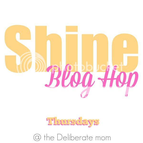 The Original SHINE Blog Hop logo