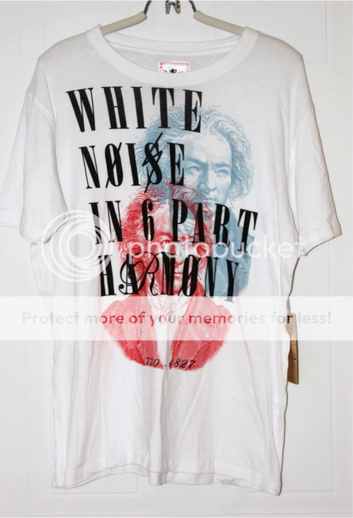 MORPHINE GENERATION Tee SHIRT 100% Cotton White Noise 6 Part Harmony 