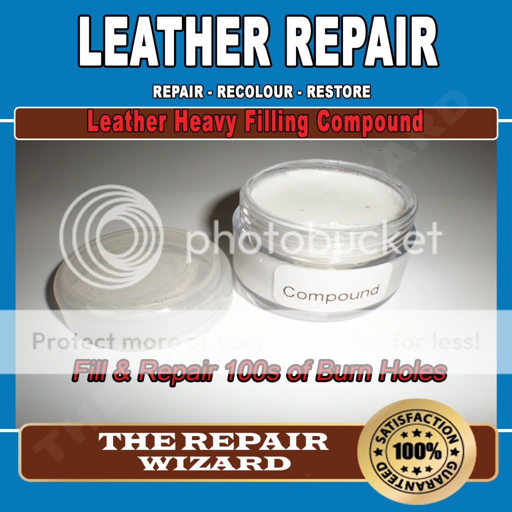 Leather Dye Heavy Filler Restorer. For Holes Scratches Leather Shoes