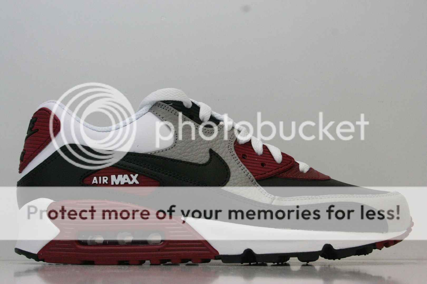 NIKE AIR MAX 90 TEAM RED GREY BLACK WHITE SZ 8 12 NIKE AIRMAX 90 GREY 