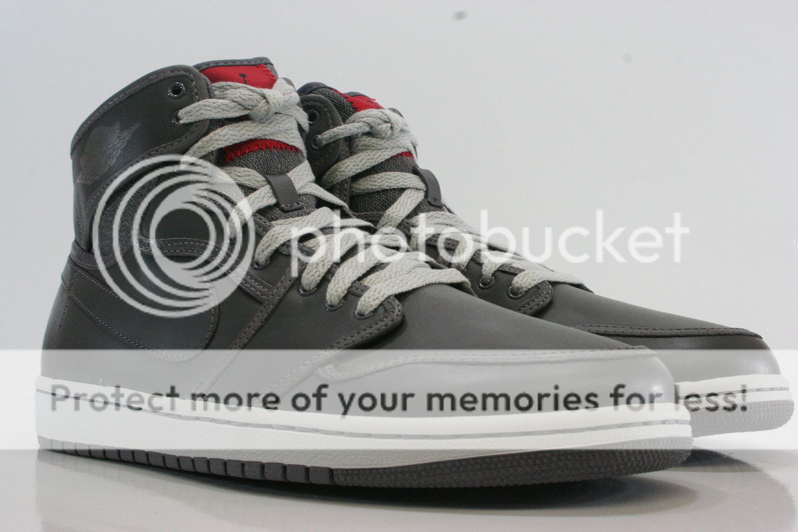 JORDAN RETRO 1 KO PREMIUM LIGHT GRAPHITE GRAY QUICKSTRIKE SZ 8.5 14 AJ 