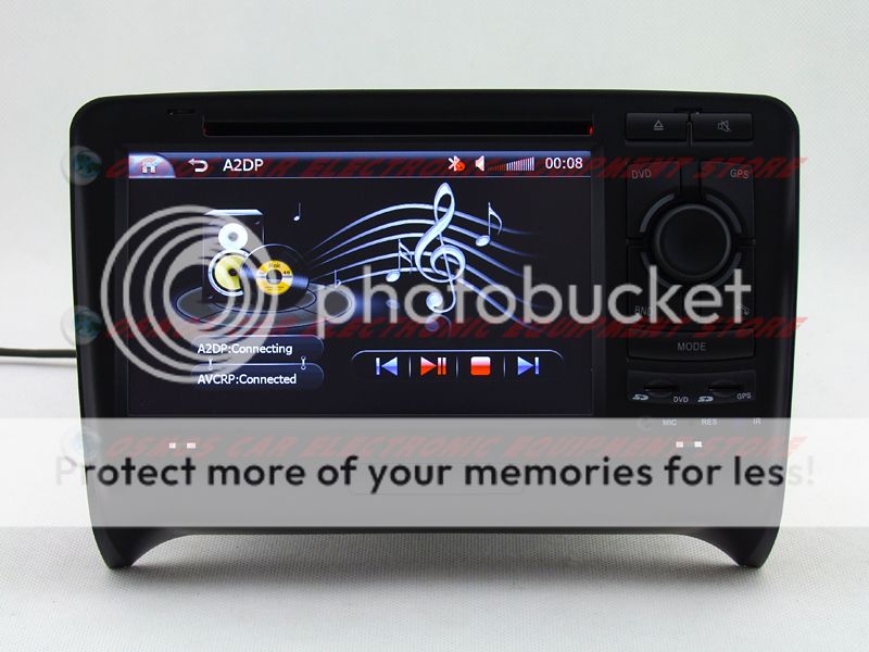   DVD Player GPS Navigation In dash Stereo Radio System ipod BT TV RDS