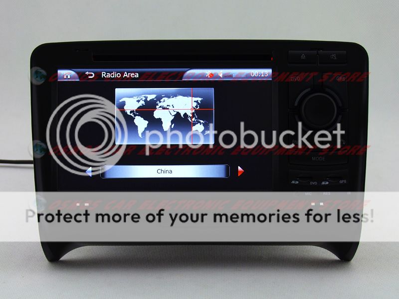   DVD Player GPS Navigation In dash Stereo Radio System ipod BT TV RDS