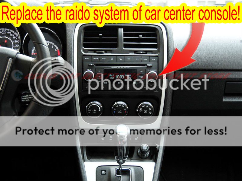 Dodge Caliber Pip HD Digital Screen GPS Navi in Dash Car DVD Player 