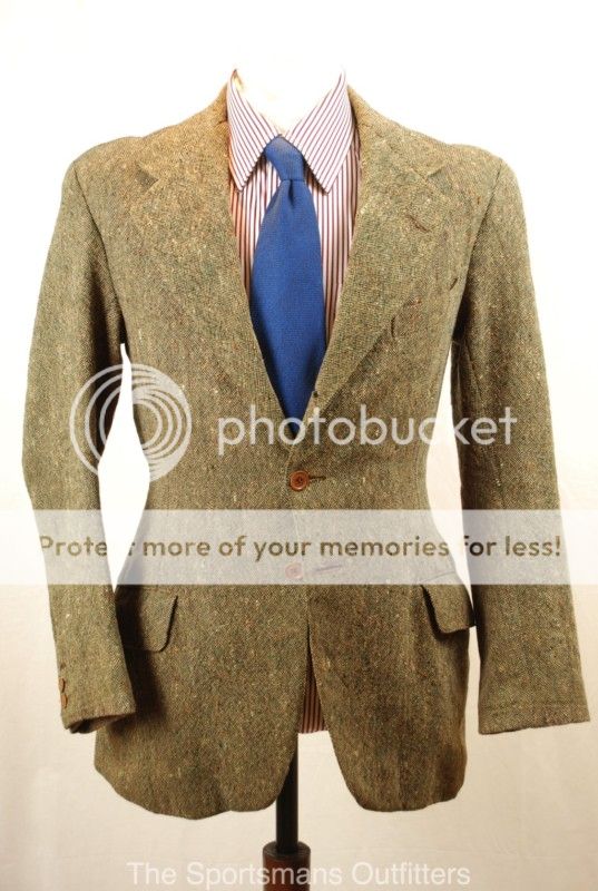 1939 bespoke Donegal tweed suit - by Bernard Weatherill | The Fedora Lounge