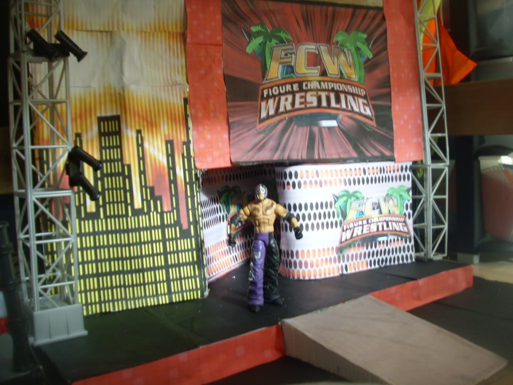 wrestling entrance toy